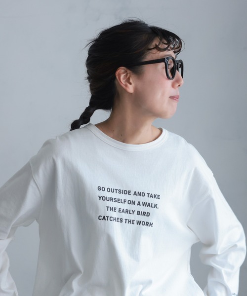 soulberry(ソウルベリー)の「店長がつくった、とことん万能なオールマイT(Tシャツ/カットソー・レディース・オフホワイト・5L/4L/3L/LL/L/M)」の9枚目の写真
