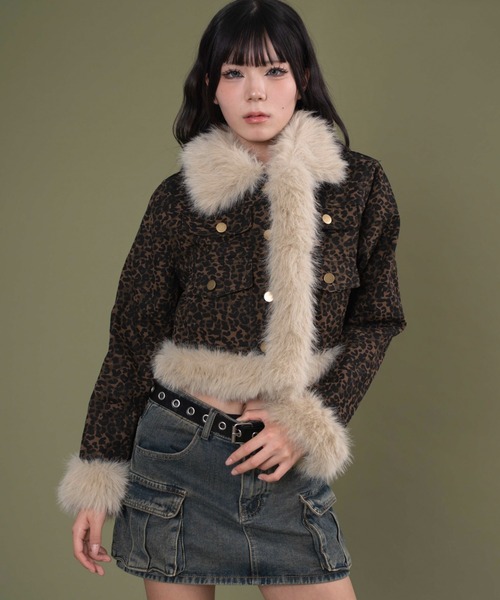 DISPARK/マルチポケットファージャケット（ブルゾン）｜DISPARK