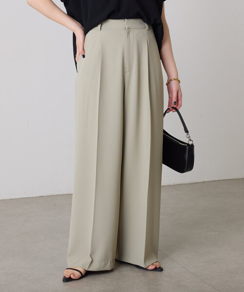 COLLAGE GALLARDAGALANTE ワイドパンツ サイズ1 COLLAGE GALLARDAGALANTE｜ジャージワイドパンツ | Rakuten