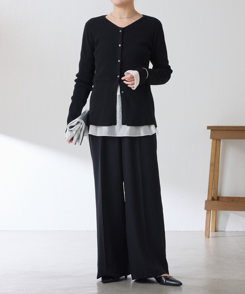 セール】ジャージワイドパンツ/セットアップ可/WEB限定カラー・サイズ