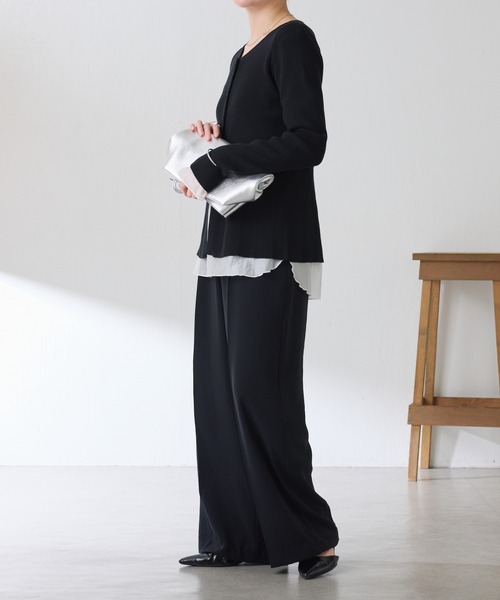 セール】ジャージワイドパンツ/セットアップ可/WEB限定カラー・サイズ