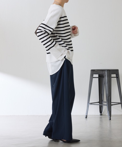 セール】ジャージワイドパンツ/セットアップ可/WEB限定カラー・サイズ