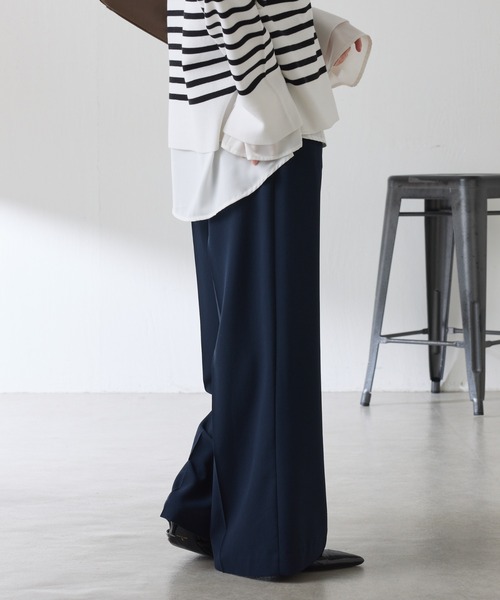 セール】ジャージワイドパンツ/セットアップ可/WEB限定カラー・サイズ