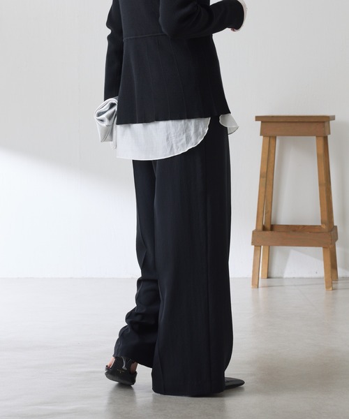 セール】ジャージワイドパンツ/セットアップ可/WEB限定カラー・サイズ