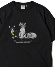 【POWER TO THE PEOPLE】アニマルプリントTシャツ