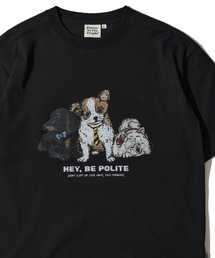 【POWER TO THE PEOPLE】アニマルプリントTシャツ