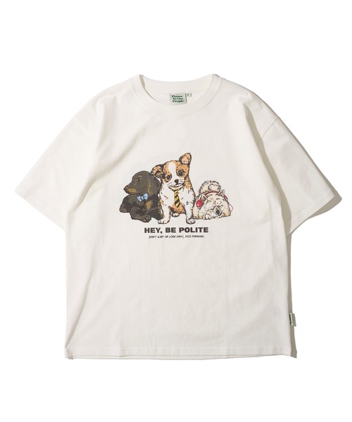 POWER TO THE PEOPLE(パワートゥーザピープル)の「【POWER TO THE PEOPLE】アニマルプリントTシャツ(Tシャツ/カットソー・レディース・ホワイト系1/ホワイト系2/ブラック系1/マスタード/ブラック系2/ブルー・MEDIUM/LARGE/X-LARGE)」の19枚目の写真