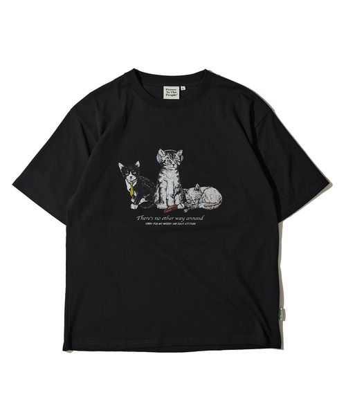 POWER TO THE PEOPLE(パワートゥーザピープル)の「【POWER TO THE PEOPLE】アニマルプリントTシャツ(Tシャツ/カットソー・レディース・ホワイト系1/ホワイト系2/ブラック系1/マスタード/ブラック系2/ブルー・MEDIUM/LARGE/X-LARGE)」の21枚目の写真