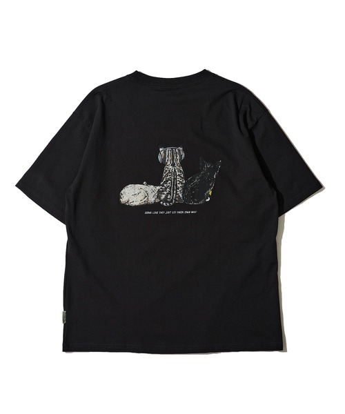 POWER TO THE PEOPLE(パワートゥーザピープル)の「【POWER TO THE PEOPLE】アニマルプリントTシャツ(Tシャツ/カットソー・レディース・ホワイト系1/ホワイト系2/ブラック系1/マスタード/ブラック系2/ブルー・MEDIUM/LARGE/X-LARGE)」の22枚目の写真