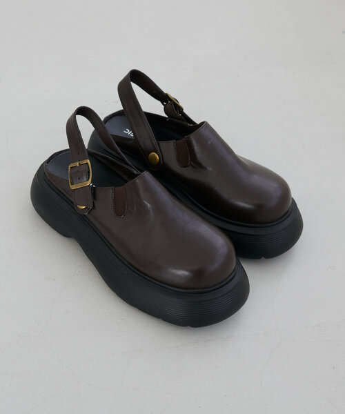 新品♡DISCOATクロッグサボシューズ　BLACK L Discoat シューズ 「S~XLサイズ」クロッグサボシューズ