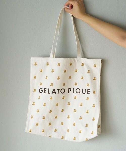 【gelato pique】総柄ホビートート 総柄ホビートート(トートバッグ)|gelato pique(ジェラート