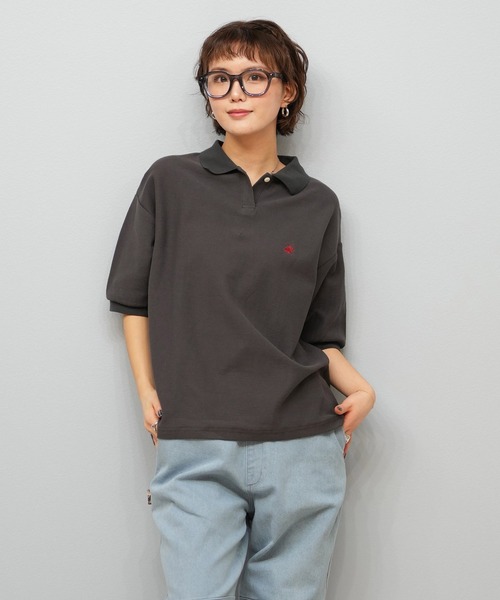 ムラサキスポーツ(ムラサキスポーツ)の「BEVERY HILLS P.C/ビバリーヒルズポロクラブ ポロシャツ 5287-5752(ポロシャツ・レディース・スミクロ/ホワイト/ブルー・M)」の8枚目の写真