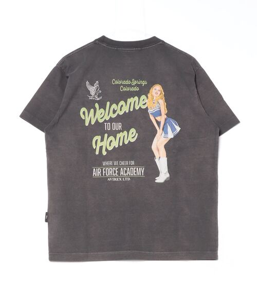 AVIREX アヴィレックス FADED CHEERLEADER T-SHIRT 半袖Tシャツ FADED CHEERLEADER T-SHIRT / フェイディド チアリーダー 半袖T