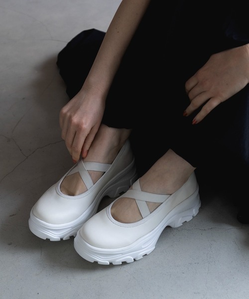 バレエシューズ revedunjour セール】【MAISON BREEZE reveur】ballet sneakers バレエスニーカー