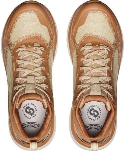 KEEN（キーン）の「LEIKI MID WP / レイキ ミッド ウォータープルーフ / レディース トレッキングシューズ 防水（ブーツ・レディース・ブラウン系その他・23cm/23.5cm/24cm/24.5cm/25cm/25.5cm/26cm/22.5cm）」の6枚目の写真