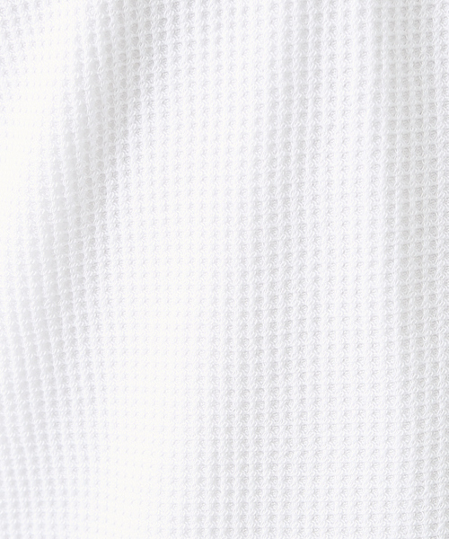 JEMORGAN（ジェーイーモーガン）の「【JEMORGAN/ジェーイーモーガン】ワッフル クルーネック ロングスリーブ Tシャツ（Tシャツ/カットソー・メンズ・オフホワイト/グレー/チャコールグレー/ブラック/カーキ/ホワイト/ネイビー・M/L/XL）」の10枚目の写真