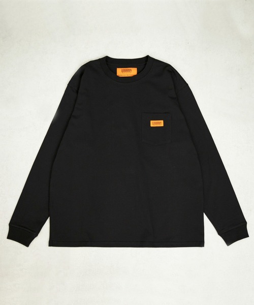 UNIVERSAL OVERALL(ユニバーサルオーバーオール)の「POCKET LONG SLEEVE TEE(Tシャツ/カットソー・メンズ・ブラック/アッシュ/ホワイト・MEDIUM/LARGE/X-LARGE/XX-LARGE)」の6枚目の写真