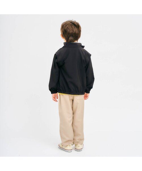 apres les cours（アプレレクール）の「【2WAY】リップストップトラックジャケット（ナイロンジャケット・キッズ・ミント/ブラック・80/90/100/110/120/130）」の15枚目の写真