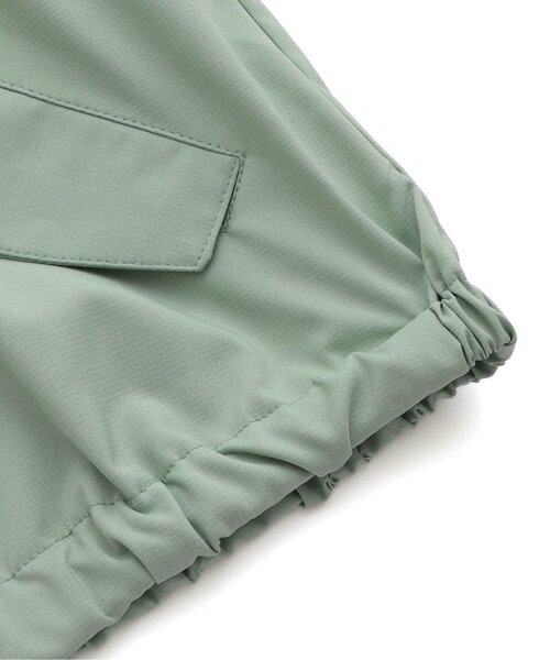 apres les cours（アプレレクール）の「【2WAY】リップストップトラックジャケット（ナイロンジャケット・キッズ・ミント/ブラック・80/90/100/110/120/130）」の22枚目の写真