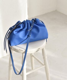 quaranciel: ギャザー ショルダー 巾着 バッグ