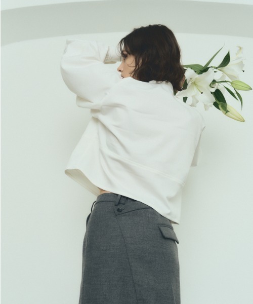 Muel Chic（ミュエルシック）の「Lily embroidery shirt リリーエンブロイダリーシャツ（シャツ/ブラウス・レディース・ブラック/イエロー/ホワイト・FREE）」の7枚目の写真