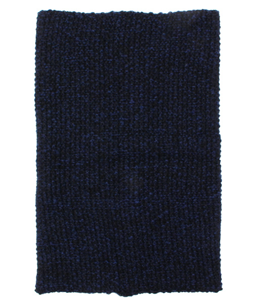 Lui's（ルイス）の「Lui's(ルイス) スヌード（ストール/ショール・メンズ・ブルー/オフホワイト・FREE）」の4枚目の写真