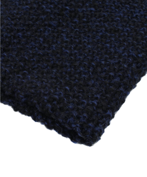 Lui's（ルイス）の「Lui's(ルイス) スヌード（ストール/ショール・メンズ・ブルー/オフホワイト・FREE）」の5枚目の写真