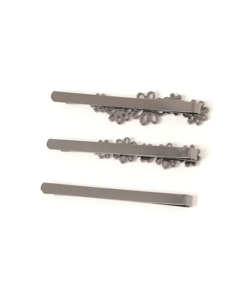 niko and...（ニコアンド）の「3SETヘアピン（ヘアピン・レディース・グレー/イエロー/ブラック/ピンク・0）」の5枚目の写真