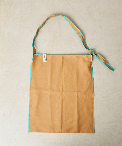 BIRTHDAY BAR(バースデイバー)の「【SAHIR サヒール】Canvas flat totebag(トートバッグ・レディース・バイオレット/ベージュ・0)」の4枚目の写真