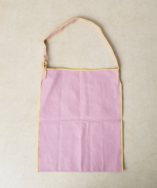 BIRTHDAY BAR(バースデイバー)の「【SAHIR サヒール】Canvas flat totebag(トートバッグ・レディース・バイオレット/ベージュ・0)」の10枚目の写真