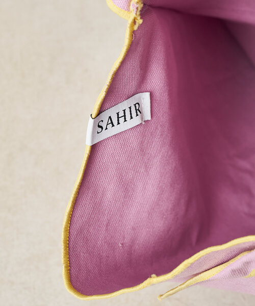 BIRTHDAY BAR(バースデイバー)の「【SAHIR サヒール】Canvas flat totebag(トートバッグ・レディース・バイオレット/ベージュ・0)」の16枚目の写真