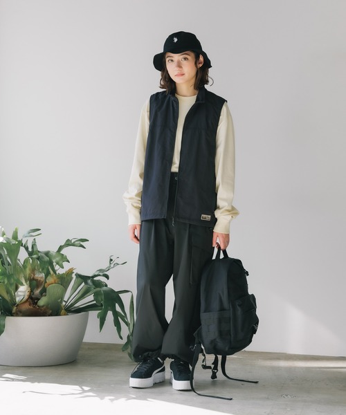DESCENTE（デサント）の「DESCENTE/デサントAIRFLOW WIDE CARGO PANTS カーゴパンツ（カーゴパンツ・メンズ・ブラック・L/M）」の7枚目の写真