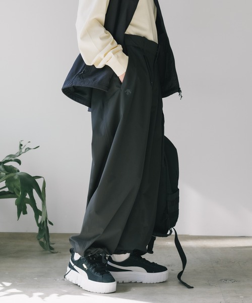 DESCENTE（デサント）の「DESCENTE/デサントAIRFLOW WIDE CARGO PANTS カーゴパンツ（カーゴパンツ・メンズ・ブラック・L/M）」の5枚目の写真