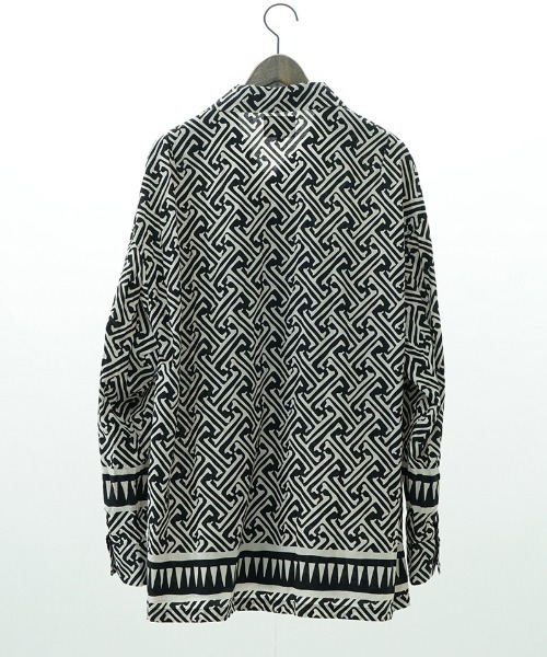 EGO TRIPPING（エゴトリッピング）の「ms6001- AFREEDOM L-S プリントシャツ（シャツ/ブラウス・メンズ・レッド/アイボリー・46/48）」の11枚目の写真