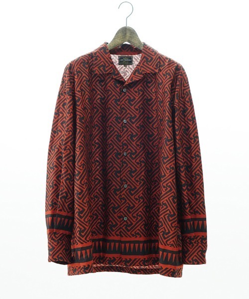 EGO TRIPPING（エゴトリッピング）の「ms6001- AFREEDOM L-S プリントシャツ（シャツ/ブラウス・メンズ・レッド/アイボリー・46/48）」の17枚目の写真