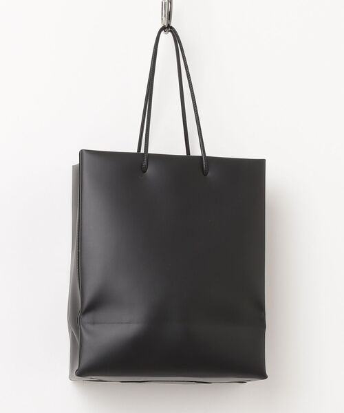 UNKNOWN PRODUCTS(アンノウンプロダクツ)の「Leather Paper Bag(ショルダーバッグ・レディース・パープル/ホワイト/ブルー/ブラック・ONE SIZE)」の5枚目の写真