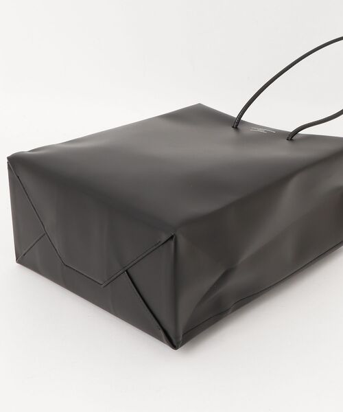 UNKNOWN PRODUCTS(アンノウンプロダクツ)の「Leather Paper Bag(ショルダーバッグ・レディース・パープル/ホワイト/ブルー/ブラック・ONE SIZE)」の6枚目の写真