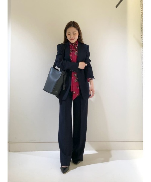 セール】マットストレッチノーカラージャケット（ノーカラージャケット