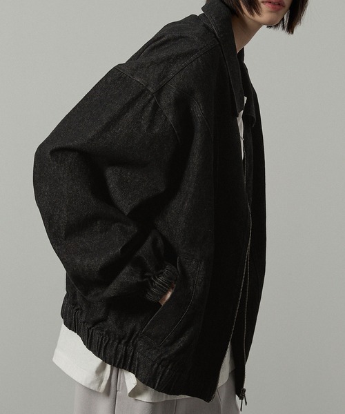 【Alfred Alex】レザージャケット/オーバーサイズ M ユニセックス 革ジャン ライダース 「Alfred Alex」double rider jacket
