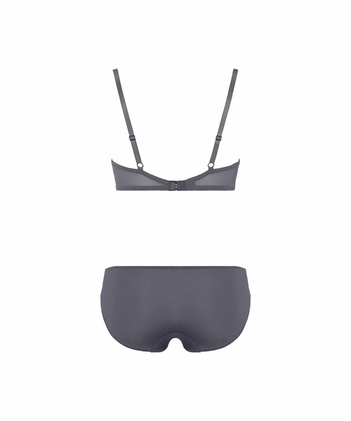 AMOSTYLE BY TRIUMPH(アモスタイルバイトリンプ)の「Daily AMOSTYLE 寄せブラ ブラ&ショーツセット キューティーブロッサム【B,C,Dカップ】 AMST519 WHU + Mini JX(ブラ&ショーツ・レディース・ブルー/オレンジ/グレー/ホワイト/パープル/ベージュ・D70/D65/C75/C70/C65/B75/B70/B65/D75/C75L/D75L)」の21枚目の写真