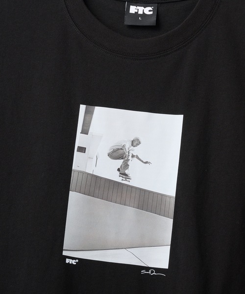 FTC(エフティーシー)の「FTC x SEAN DOLINSKY | MIKE CARROLL TEE(Tシャツ/カットソー・メンズ・ブラック/ホワイト・MEDIUM/X-LARGE/LARGE/SMALL)」の4枚目の写真