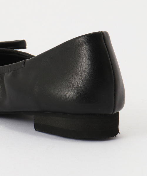 B.C STOCK（ベーセーストック）の「ギャザーバレエシューズ（バレエシューズ・レディース・シルバー/ブラック/ゴールド・MEDIUM/SMALL/LARGE）」の7枚目の写真