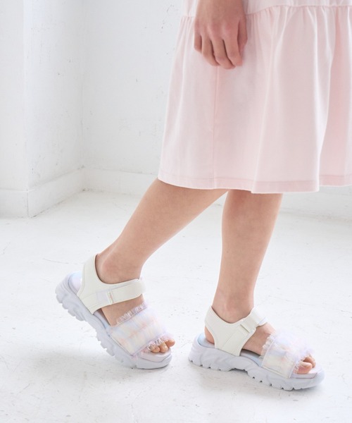 ROPE' PICNIC（ロペピクニック）の「【KIDS/キッズ】チュールサンダル（サンダル・キッズ・その他/ブラック・22/21/20）」の8枚目の写真