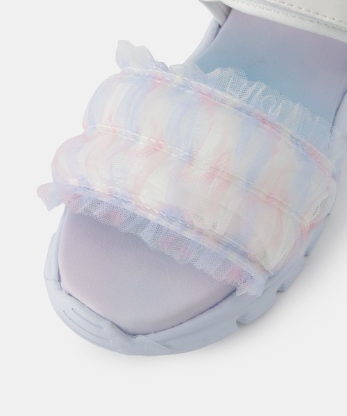 ROPE' PICNIC（ロペピクニック）の「【KIDS/キッズ】チュールサンダル（サンダル・キッズ・その他/ブラック・22/21/20）」の20枚目の写真