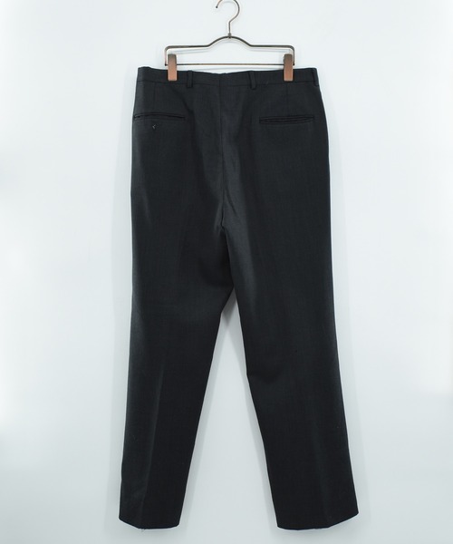VINTAGE（ヴィンテージ）の「【ヴィンテージ古着】80-90’s ノータック シングル スラックス（スラックス・メンズ・グレー・33）」の12枚目の写真