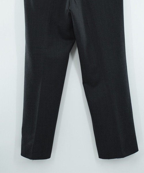 VINTAGE（ヴィンテージ）の「【ヴィンテージ古着】80-90’s ノータック シングル スラックス（スラックス・メンズ・グレー・33）」の2枚目の写真