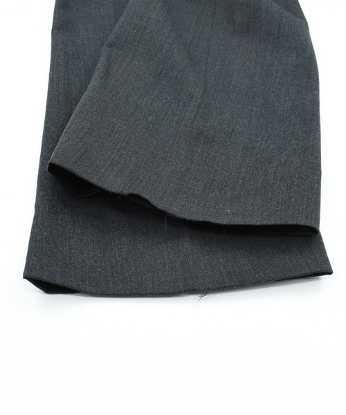 VINTAGE（ヴィンテージ）の「【ヴィンテージ古着】80-90’s ノータック シングル スラックス（スラックス・メンズ・グレー・33）」の6枚目の写真