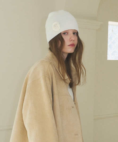 セール】rose summer knit cap / ローズサマーニットキャップ