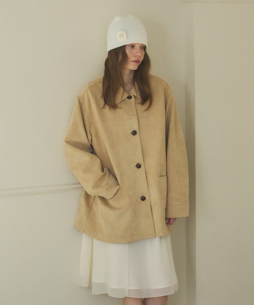 GIUNON（ジウノン）の「rose summer knit cap / ローズサマーニットキャップ（キャップ・レディース・ホワイト/ブラック・FREE）」の13枚目の写真