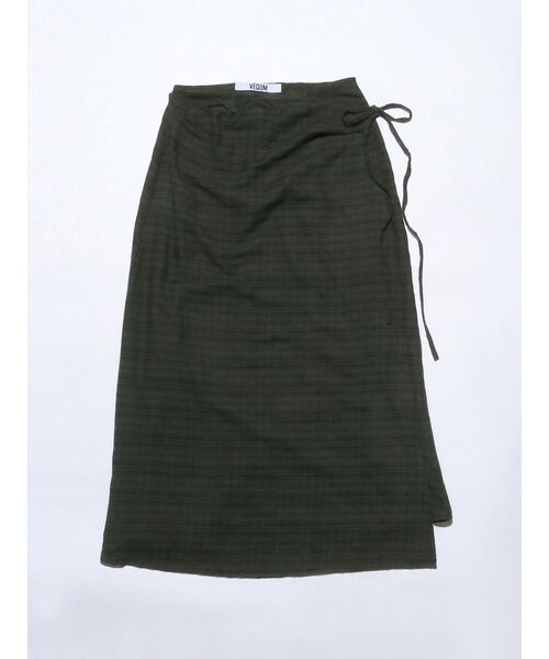 VEQUM（VEQUM）の「【VEQUM】MAXI WRAP SKIRT（その他パンツ・レディース・ブラック/ネイビー・SMALL/MEDIUM）」の12枚目の写真